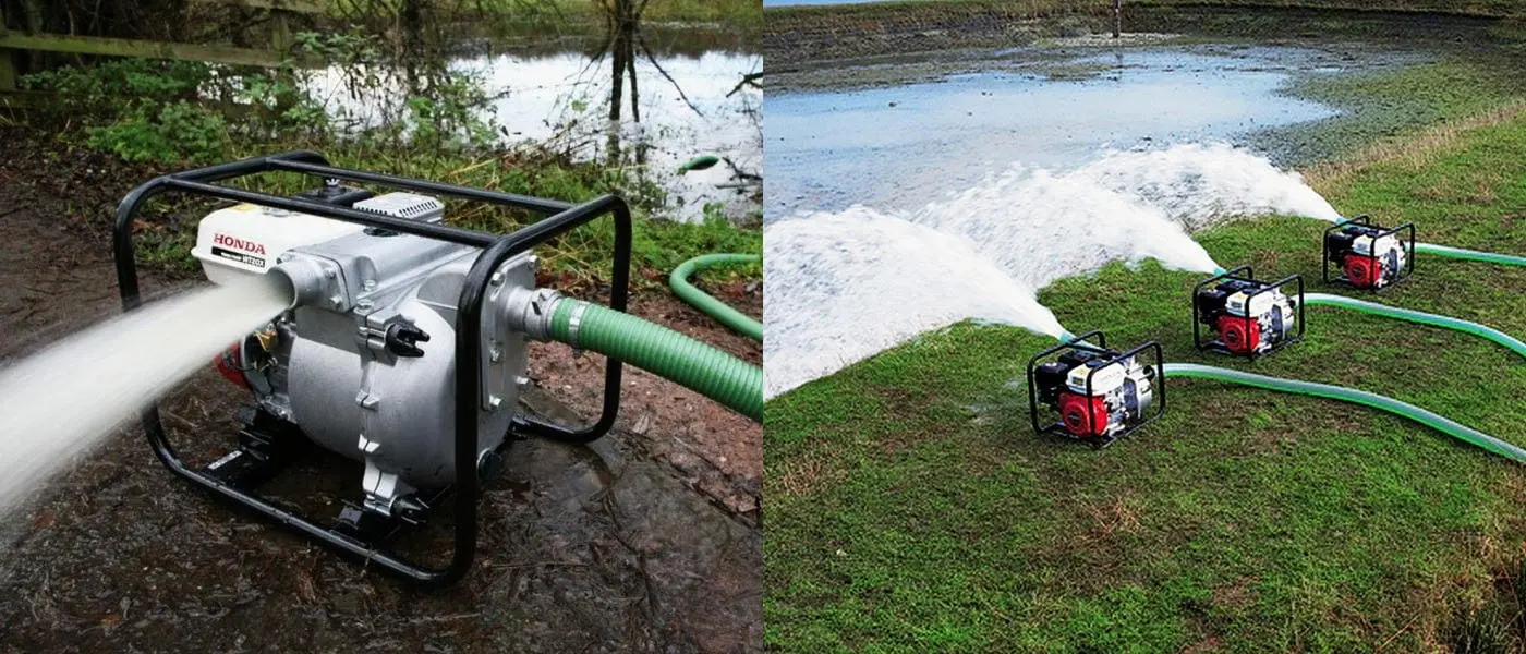Откачивание воды Откачивание воды